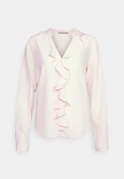 Anna Field BLOUSE WITH FRONTAL VOLANT - Bluzka - Pink