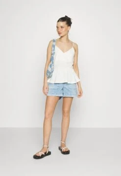 PETITE 2PACK - Bluzka - Black/ White