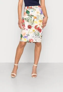 Anna Field Spódnica Ołówkowa - Light Pink/multi-coloured