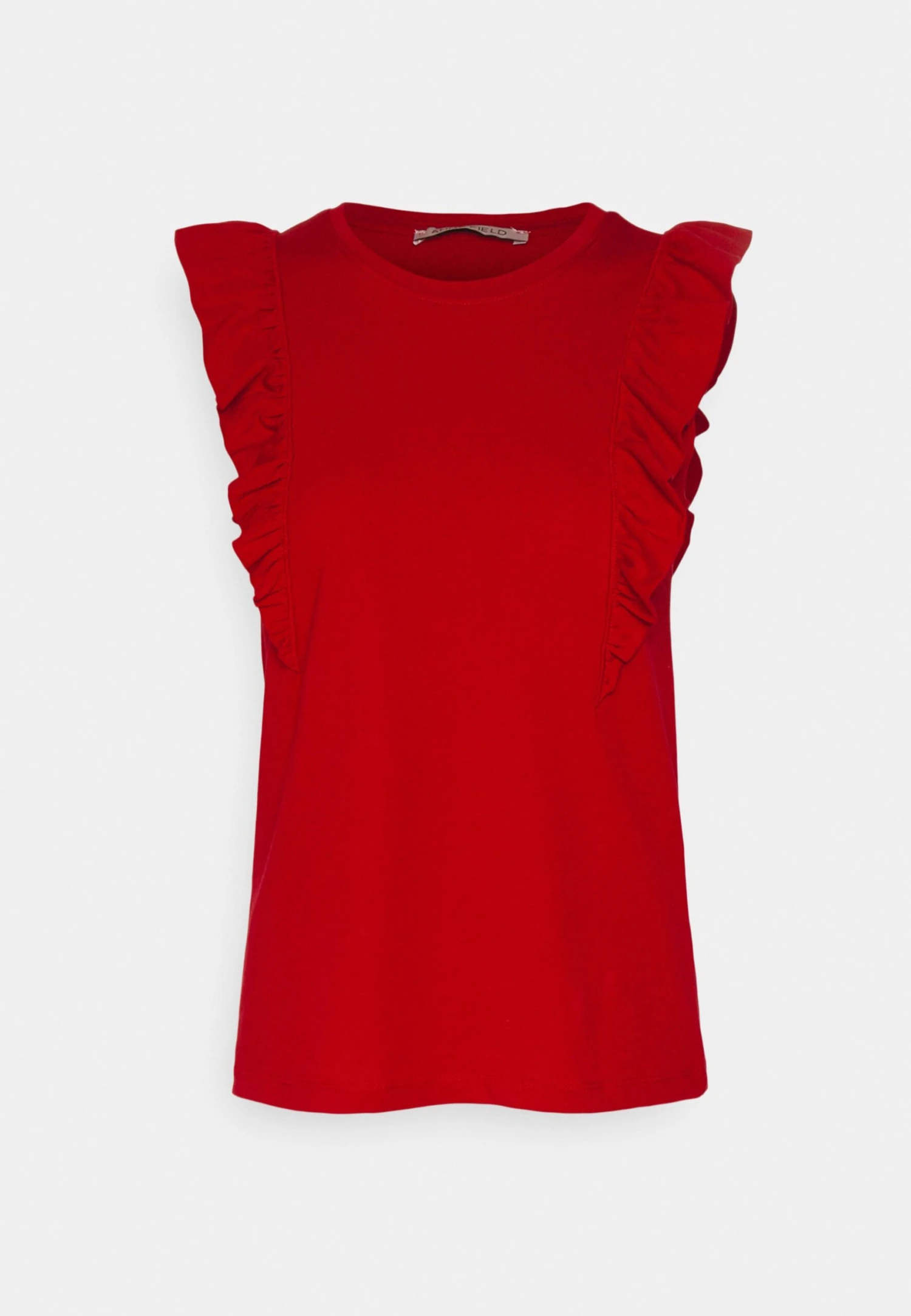 Anna Field T-shirt Basic - Dark Red - obrazek 6