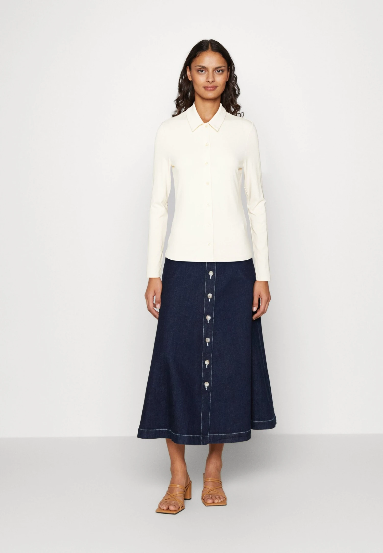 Anna Field Koszula - Off-white - obrazek 2