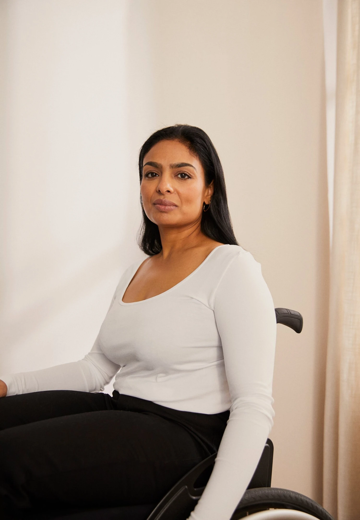 Anna Field Bluzka Z Długim Rękawem - White