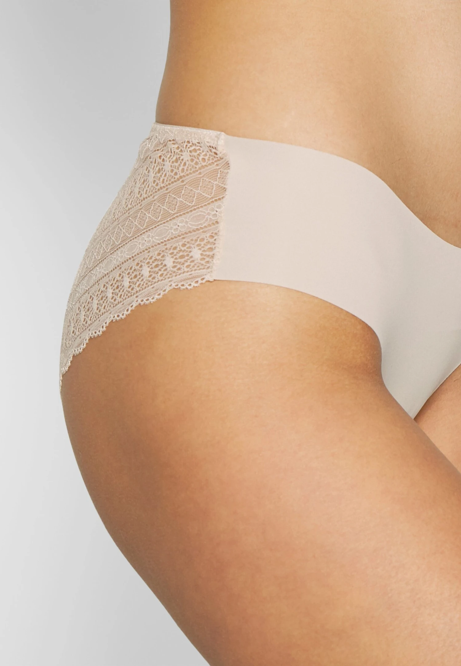 Anna Field FROLICE 3PP SHORT - Figi - Black/nude/white - obrazek 7