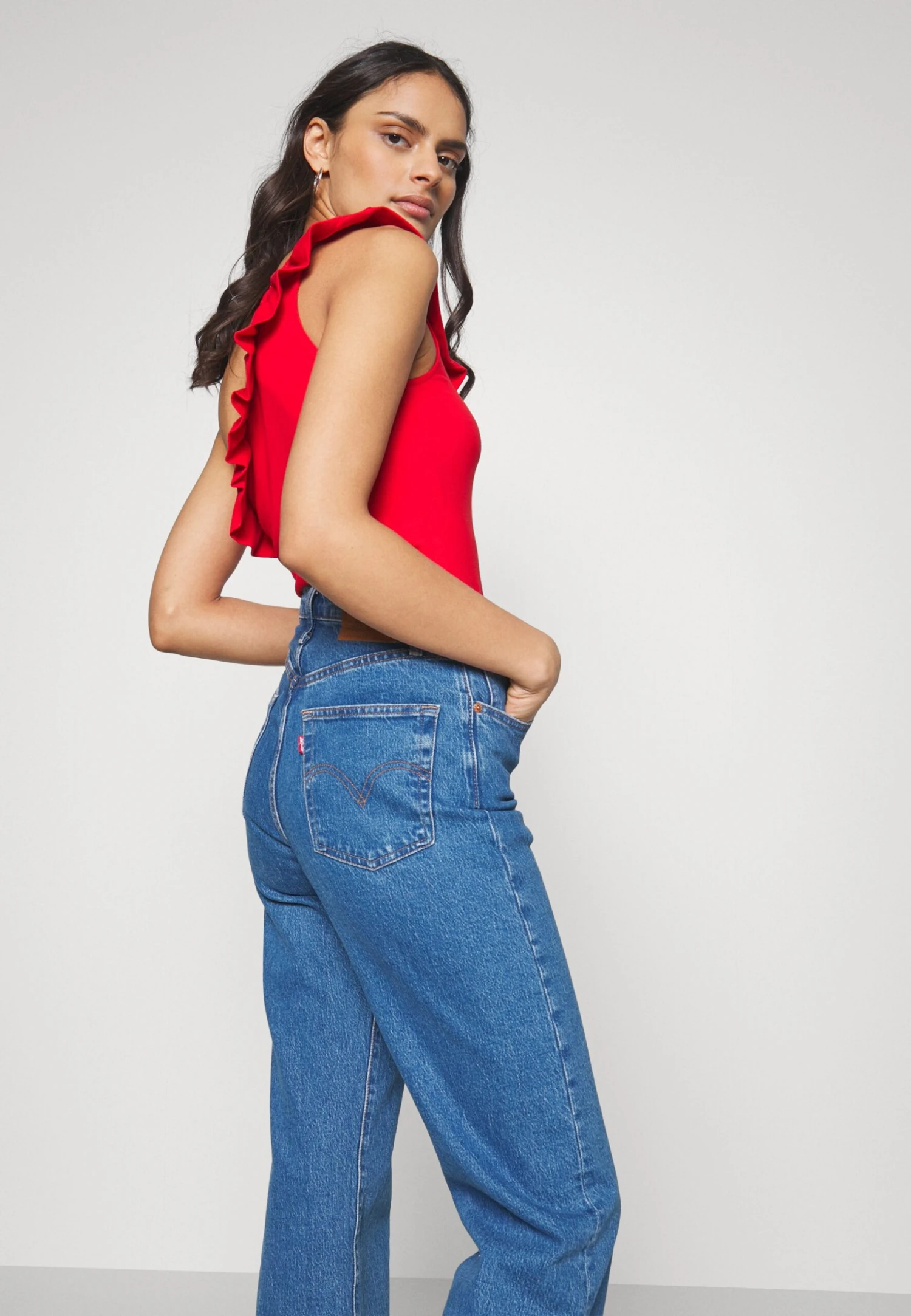 Anna Field Top - Red - obrazek 6