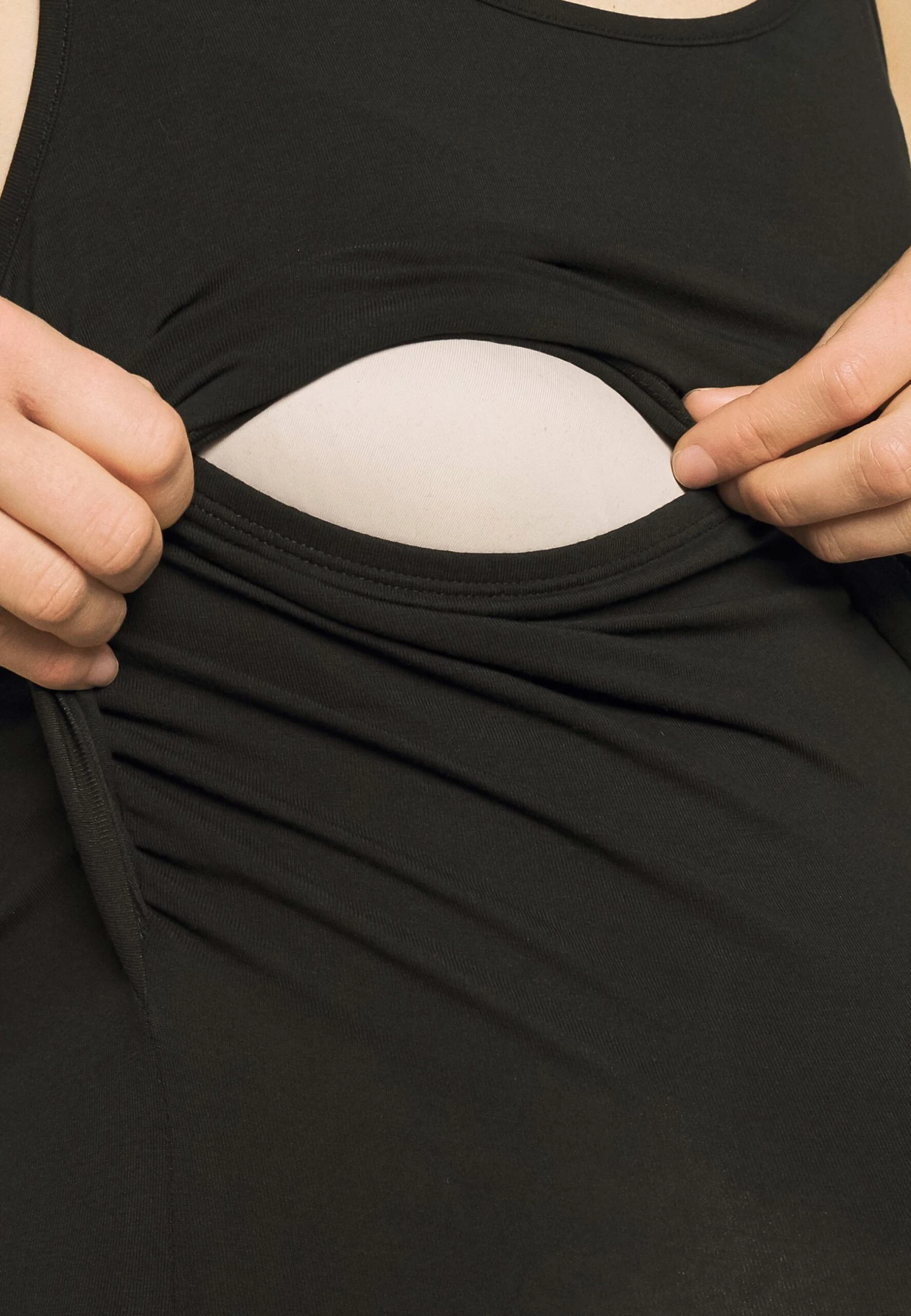 NURSING SET - Leggings - Trousers - Legginsy - Black - obrazek 6