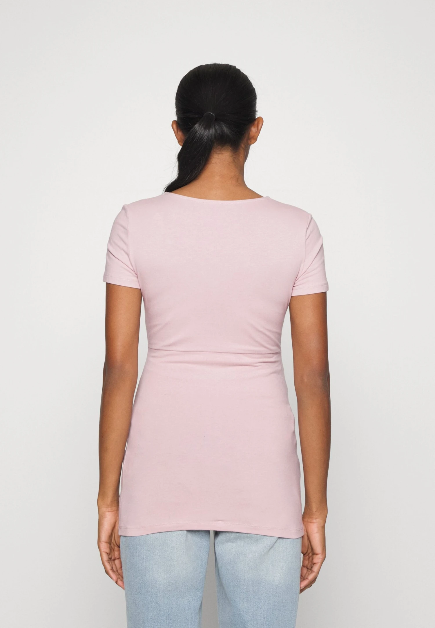 2 PACK - T-shirt Basic - Pink/off-white/multi-coloured - obrazek 3