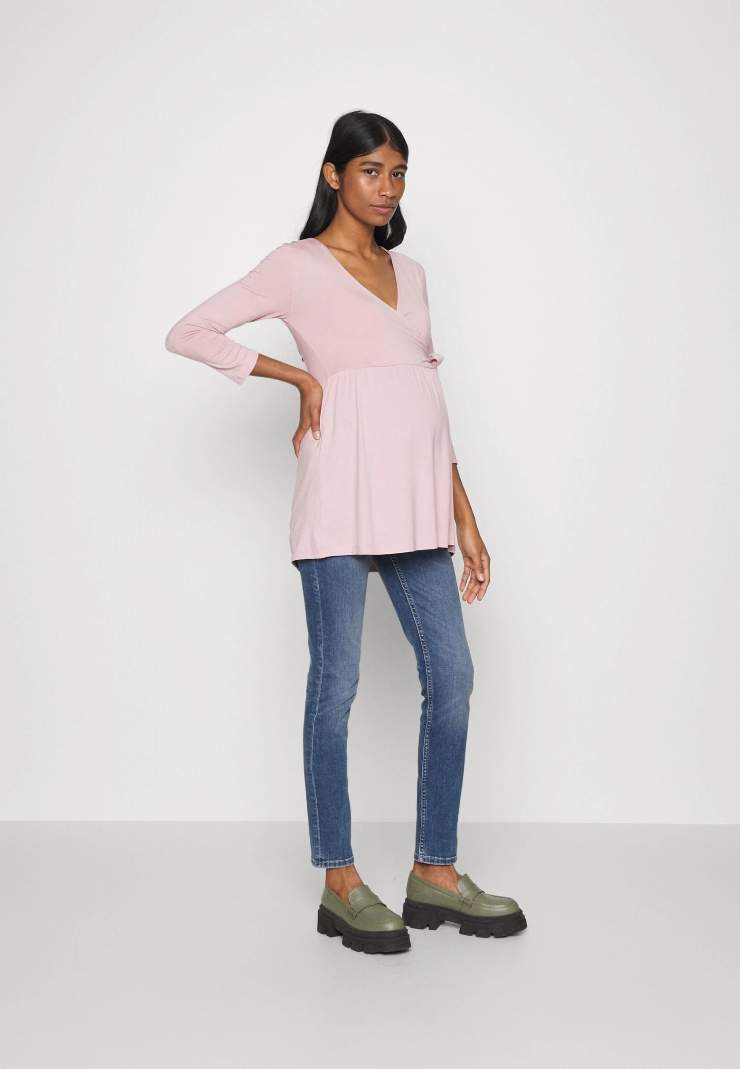 Bluzka Z Długim Rękawem - Pink - obrazek 2