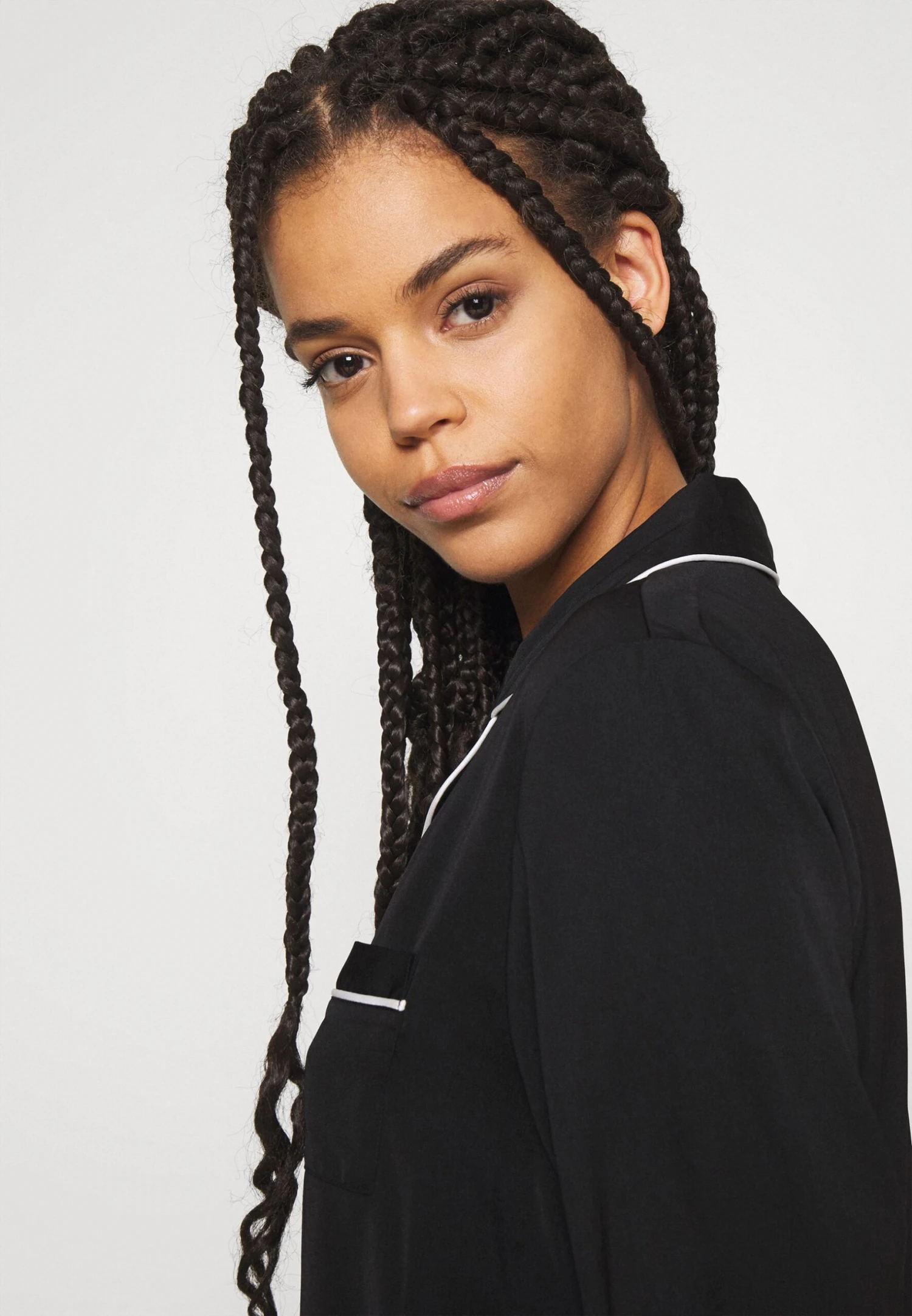 Anna Field Piżama - Black - obrazek 4