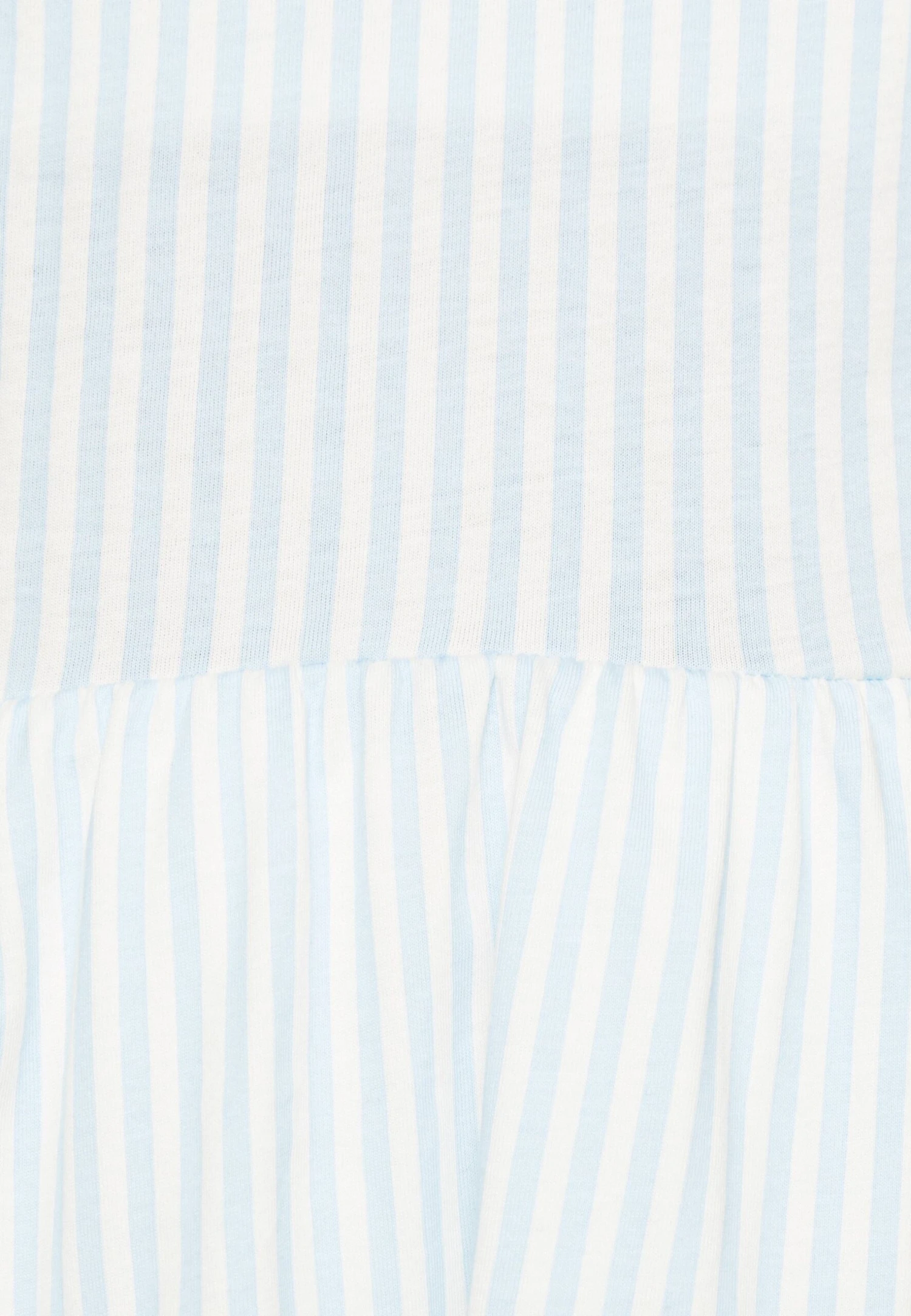 Anna Field Top - Light Blue/white - obrazek 6