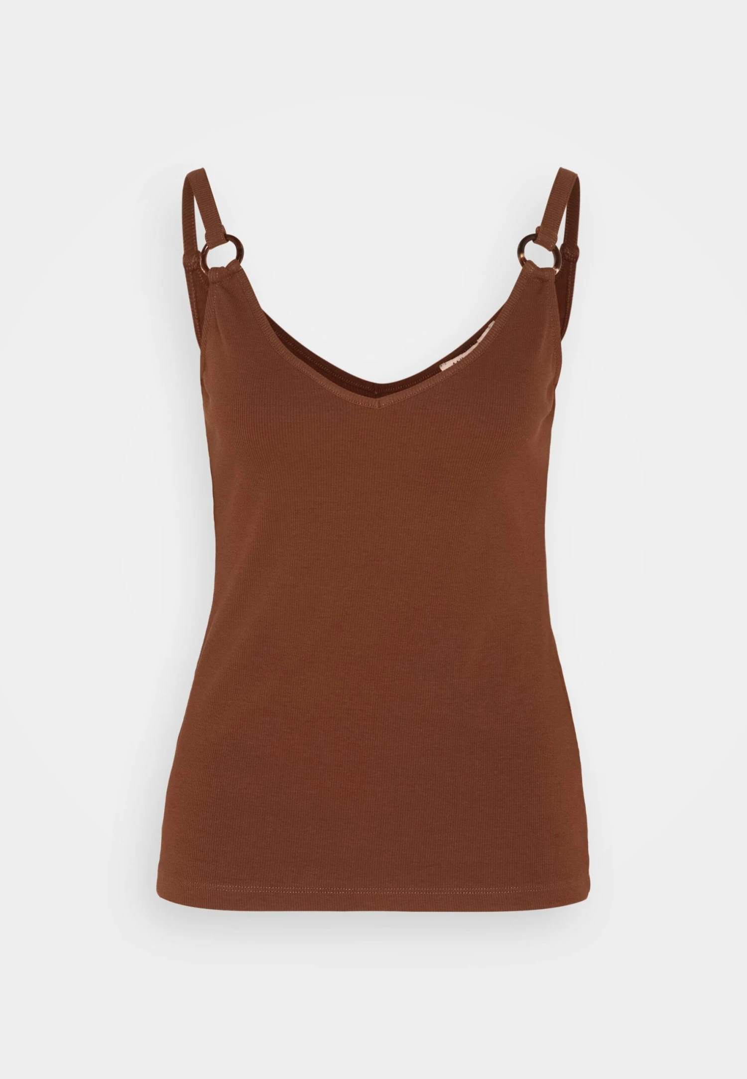 Anna Field Top - Dark Brown - obrazek 5
