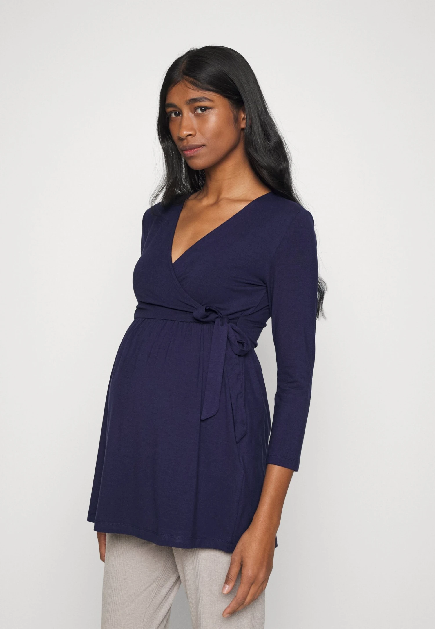 MATERNITY - T-shirt Basic - Dark Blue