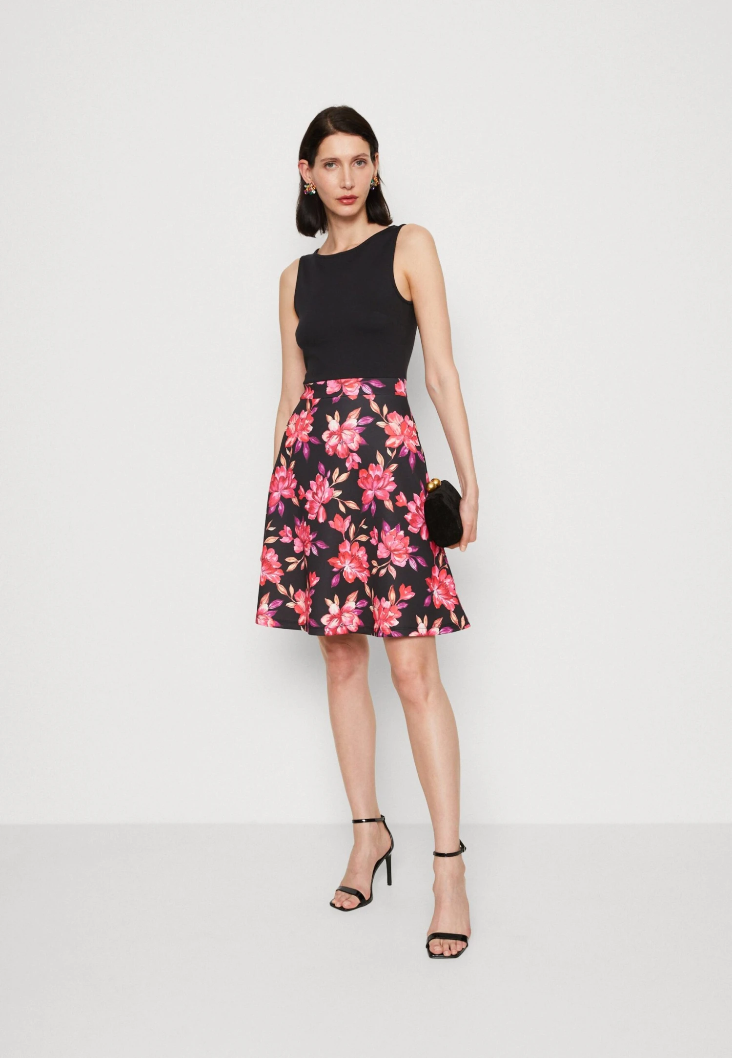 Anna Field Sukienka Letnia - Black/red/purple - obrazek 2