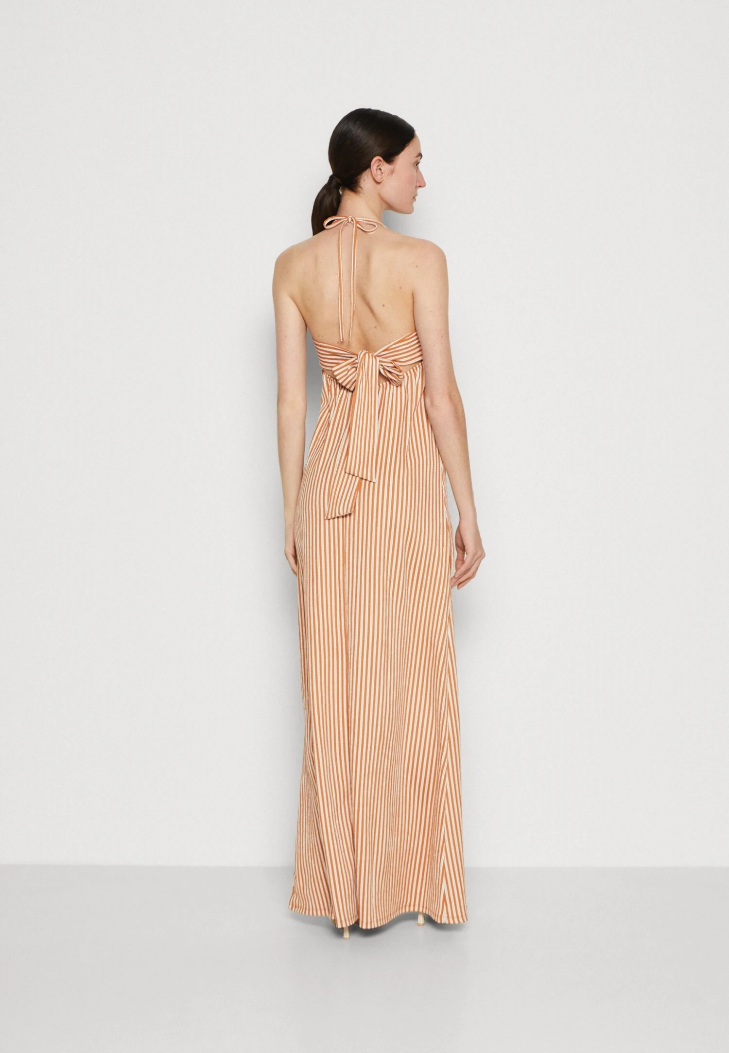 Anna Field Długa Sukienka - Orange - obrazek 3