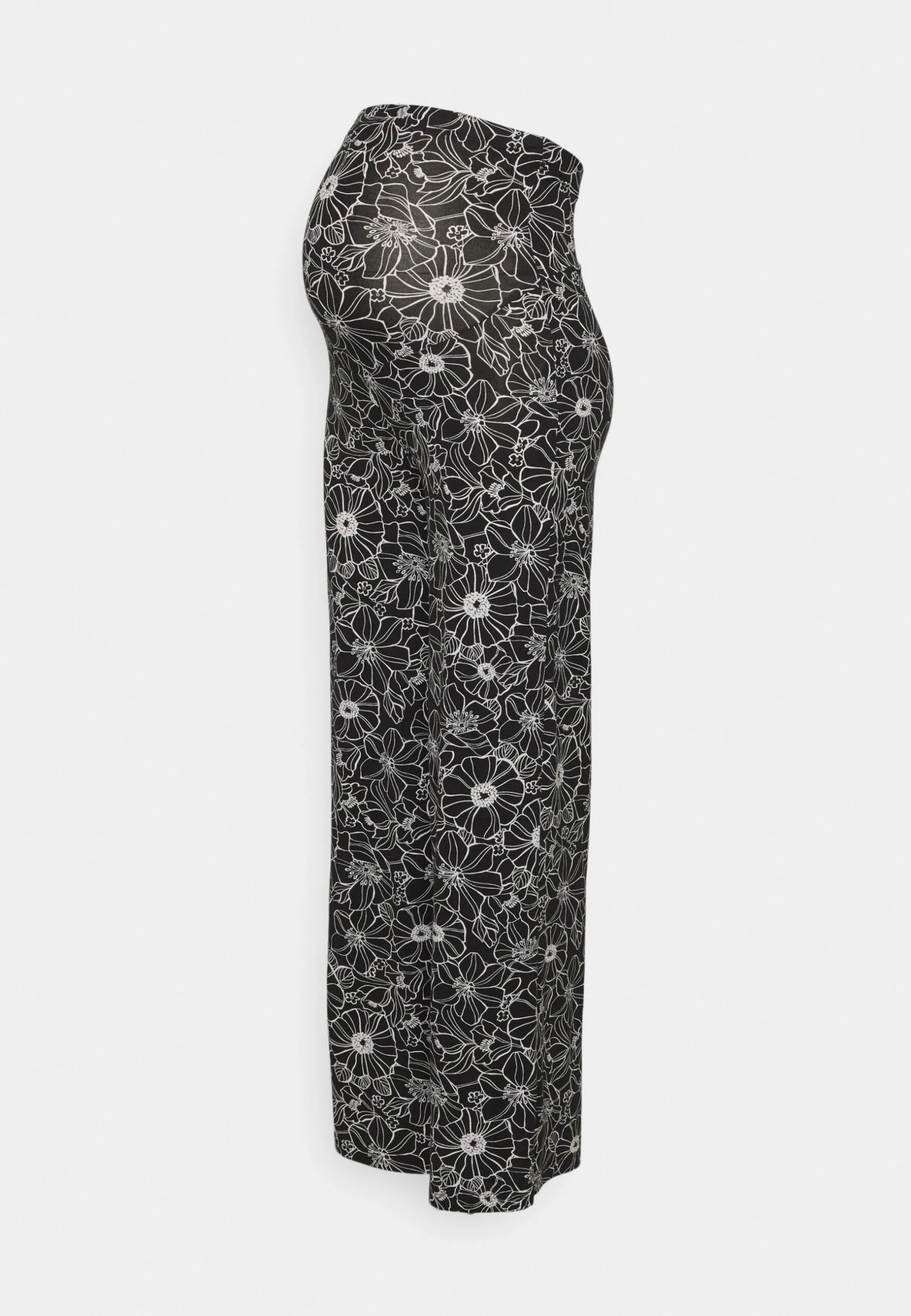 Spodnie Materiałowe - Black/white