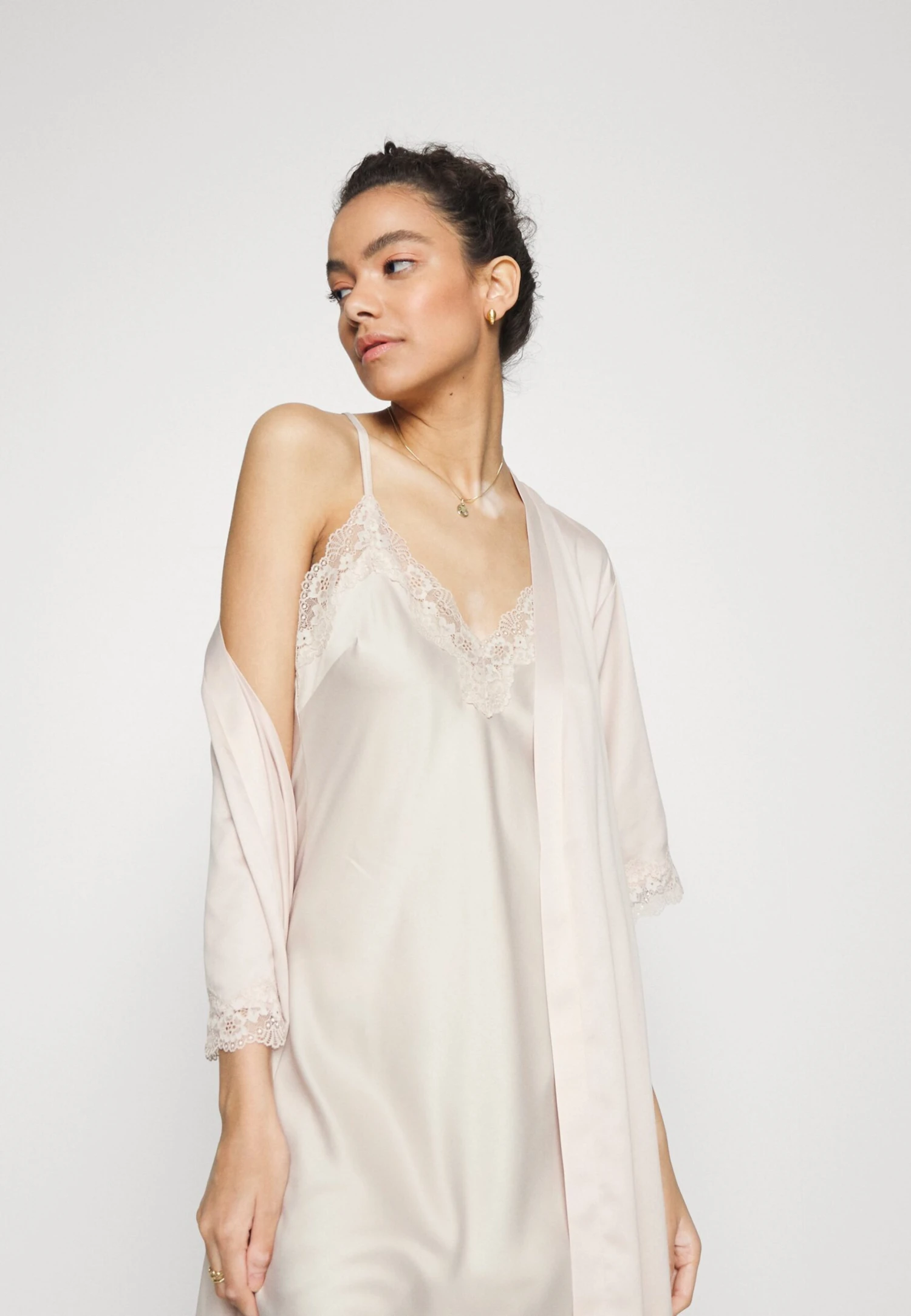 Anna Field BRIDAL NIGHTIE / 003 - OFF-WHITE - Koszula Nocna - 003 - Off-white - obrazek 4