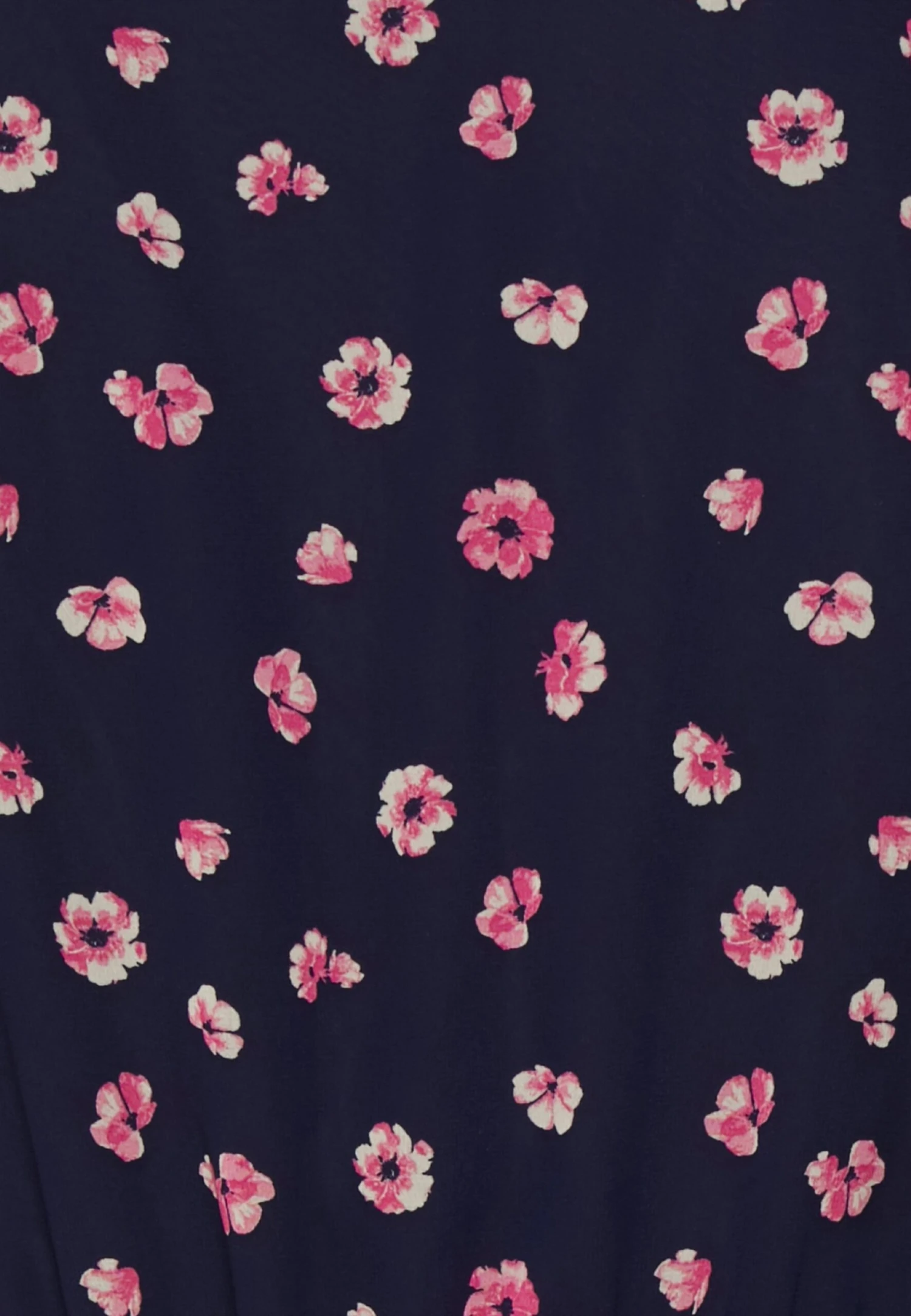 Anna Field V-NECK SLEEVE DRESS - Sukienka Letnia - Dark Blue/pink - obrazek 6