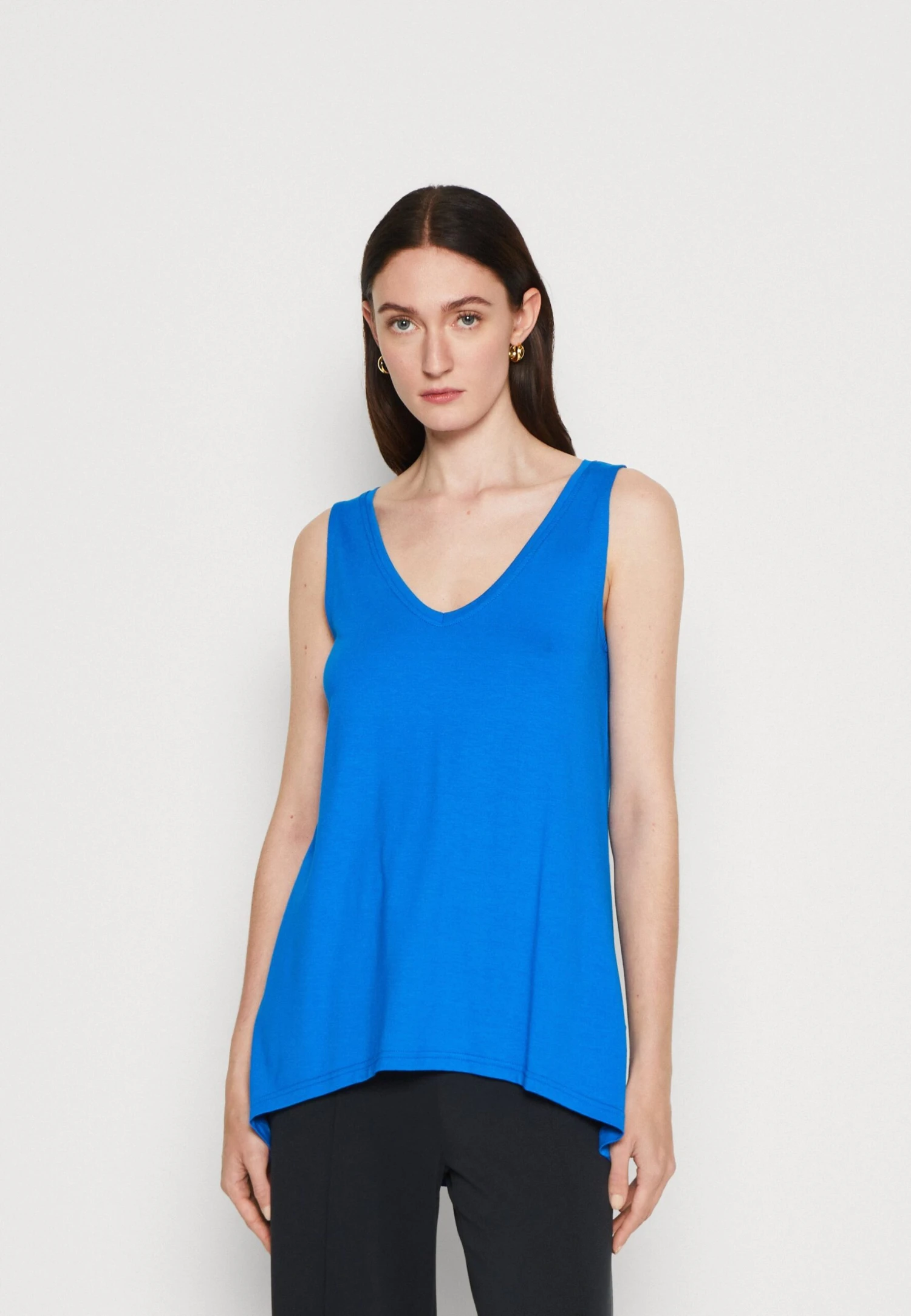 Anna Field Top - Blue