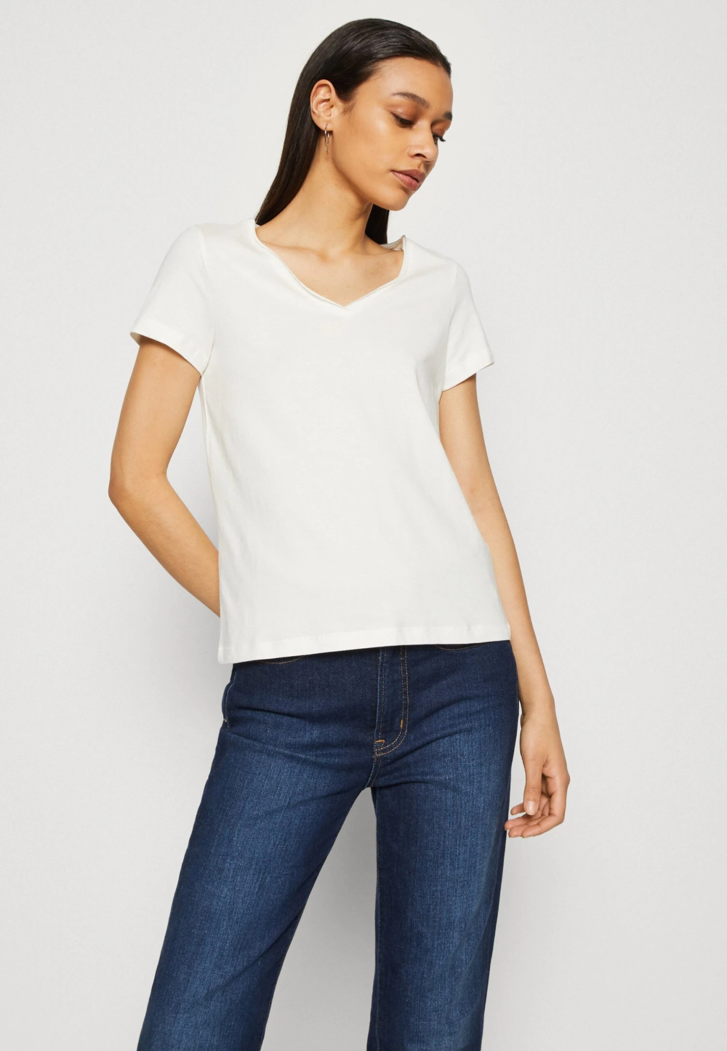 Anna Field 3 PACK - T-shirt Basic - Dark Yellow/purple/white - obrazek 6