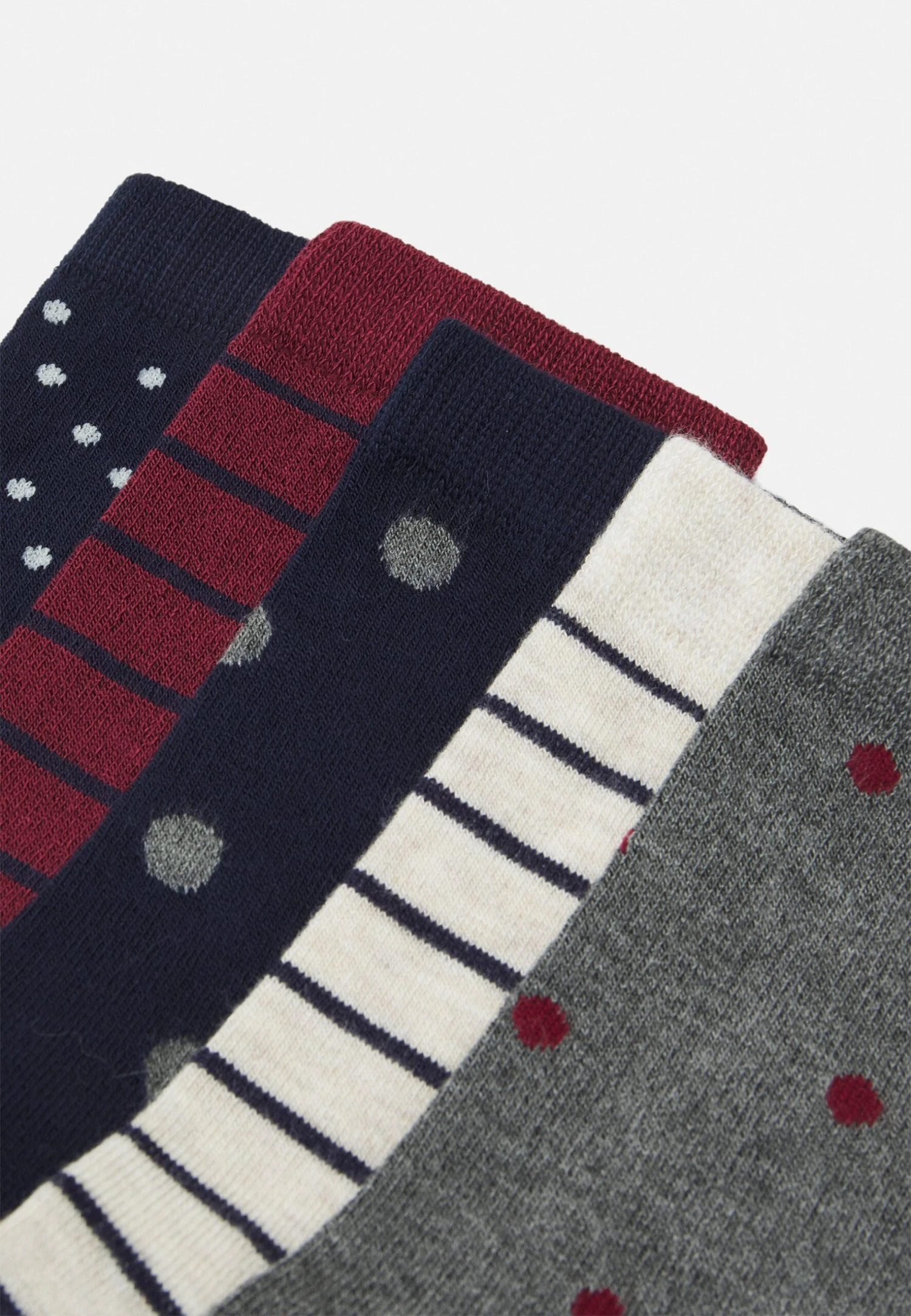 Anna Field 5 PACK - Skarpety - Dark Blue/dark Red - obrazek 2