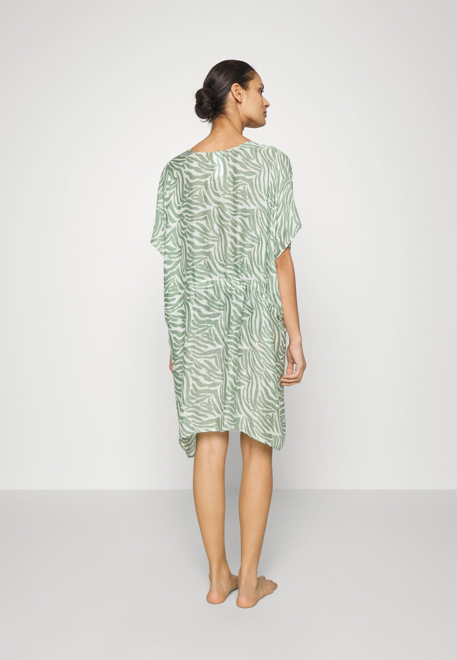 Anna Field Akcesoria Plażowe - Khaki/off-white - obrazek 3