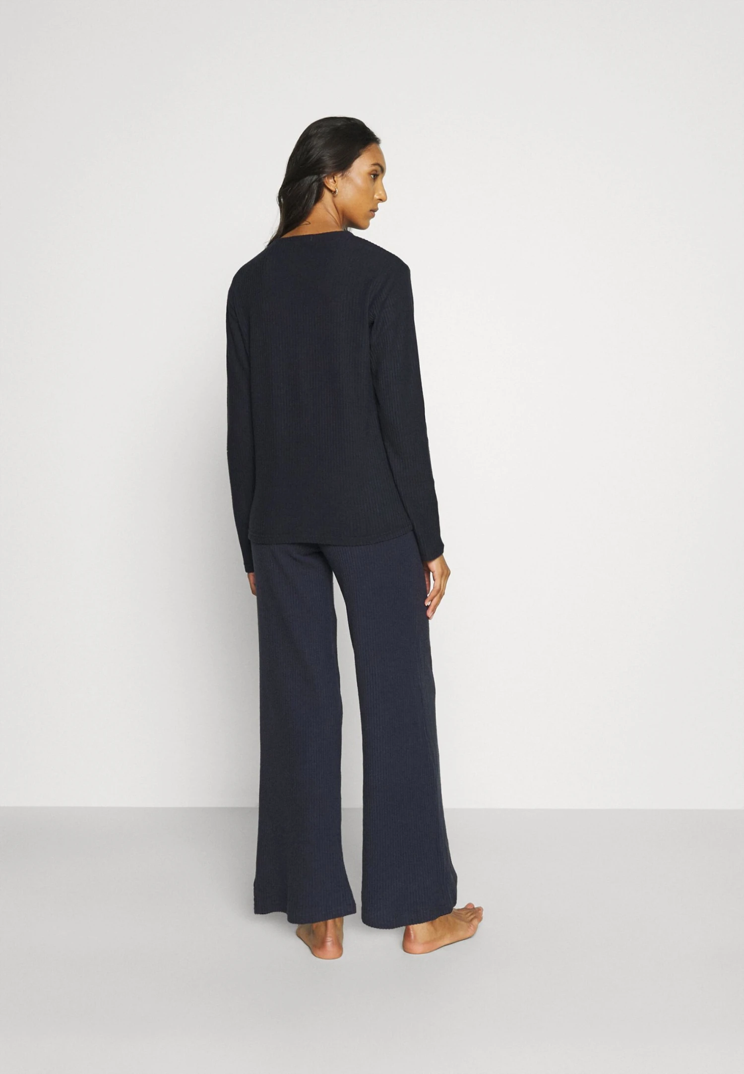 Anna Field RIB SLOUCH PJ SET - Piżama - Blue - obrazek 3