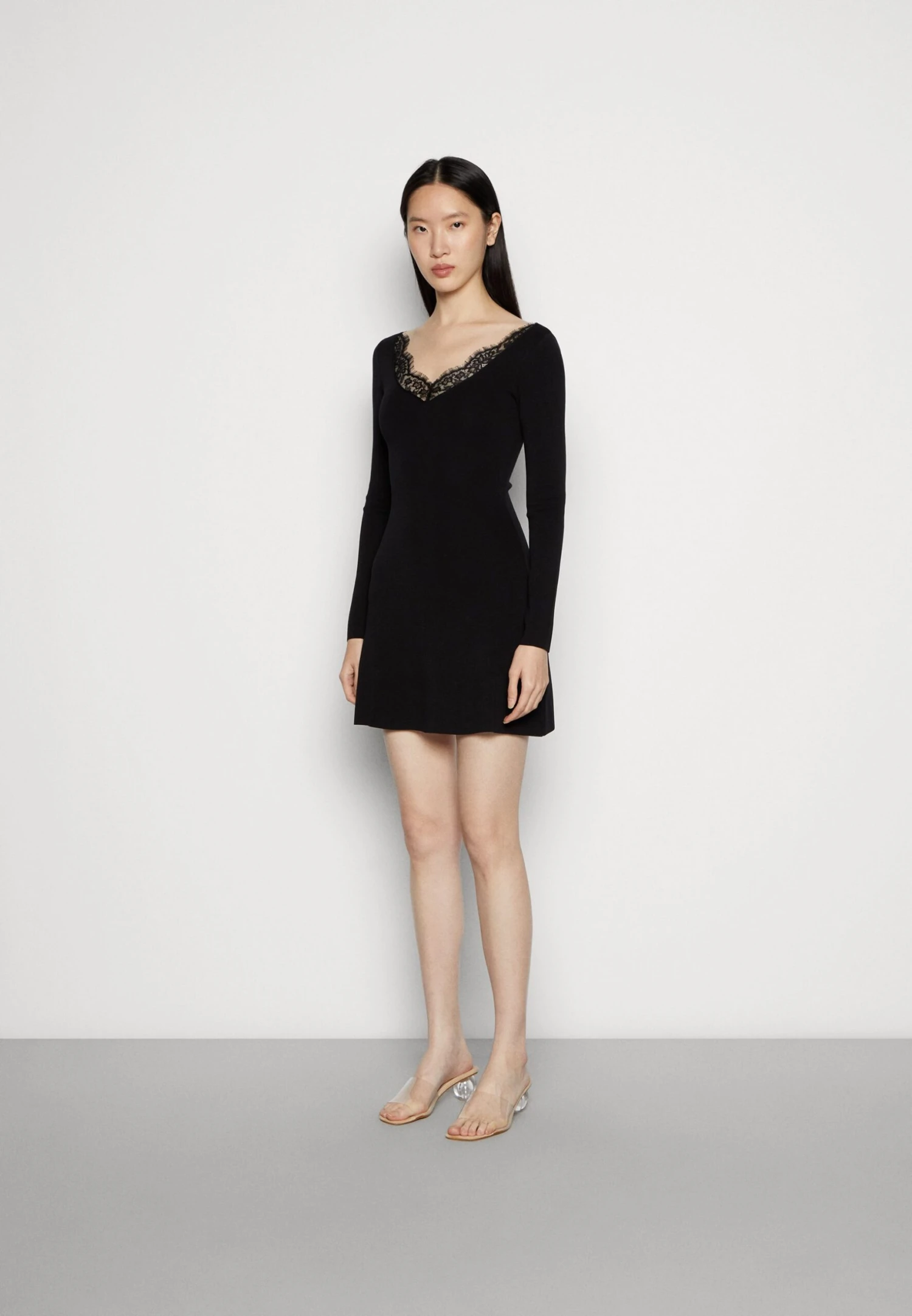 Anna Field Sukienka Dzianinowa - Black