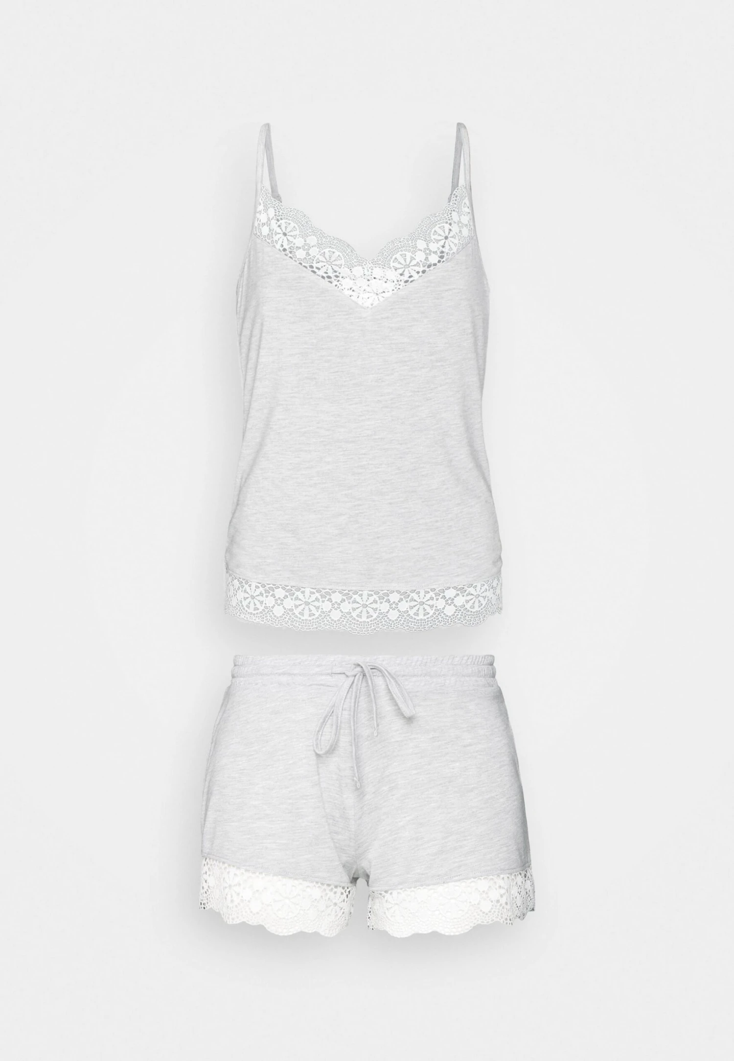 Anna Field SARAH SHORT PJ SET - Piżama - Grey - obrazek 5