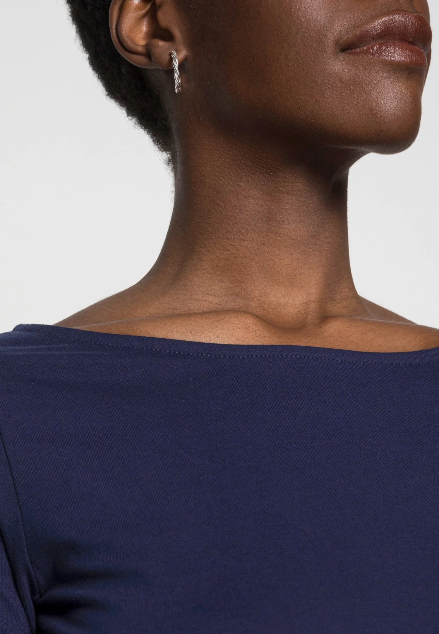 Anna Field Bluzka Z Długim Rękawem - Dark Blue - obrazek 5