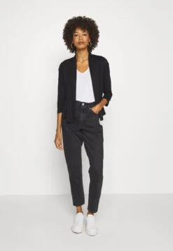 Anna Field BASIC V NECK DROP SHOULDER 2 PACK - T-shirt Basic - Black/white