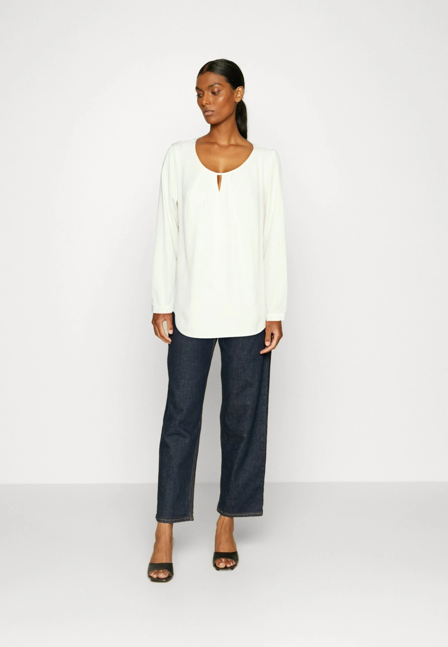 Anna Field Tunika - Off-white - obrazek 2
