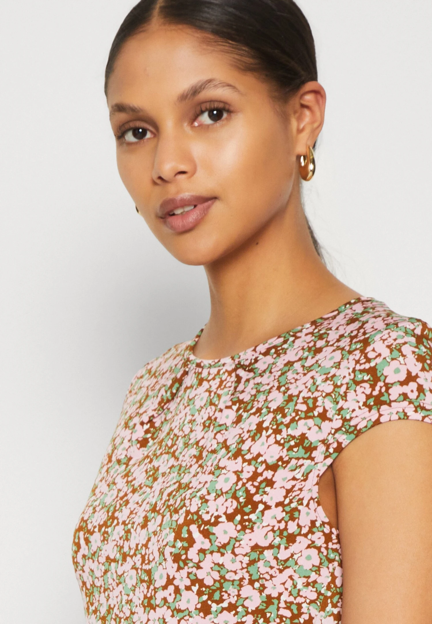 Anna Field Sukienka Z Dżerseju - Multi-coloured - obrazek 4