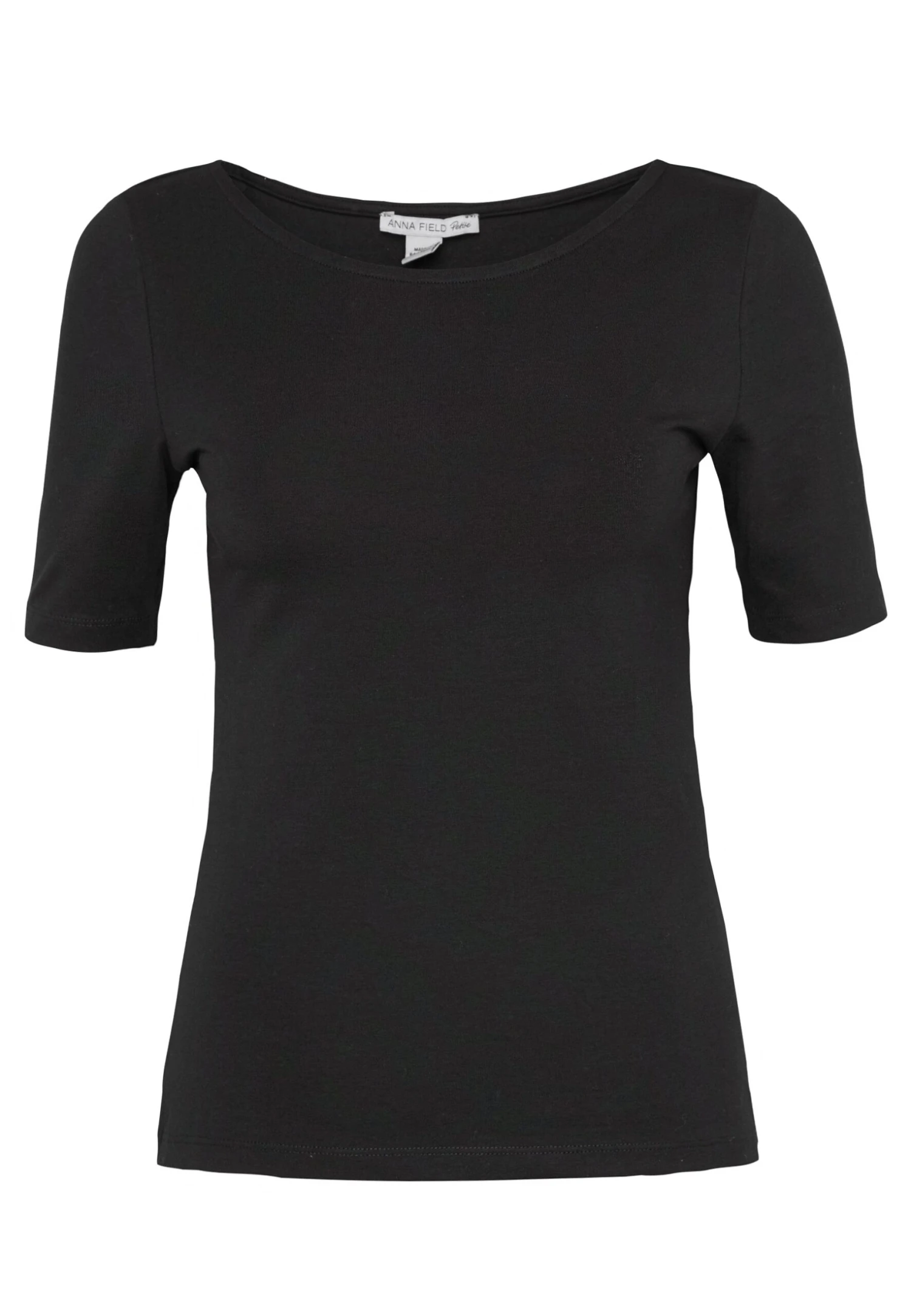 BASIC CREW NECK - T-shirt Basic - Black - obrazek 5