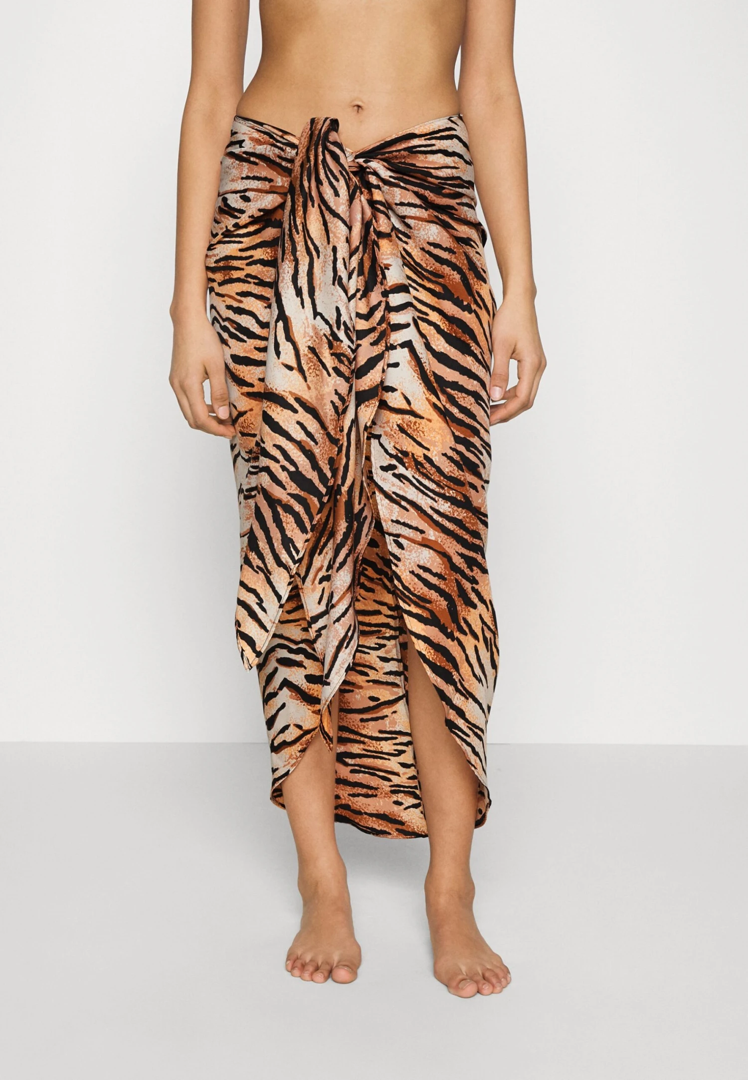 Anna Field GEO PRINT SARONG / 917 - MULTI-COLOURED - Spódnica Z Zakładką - Multi-coloured