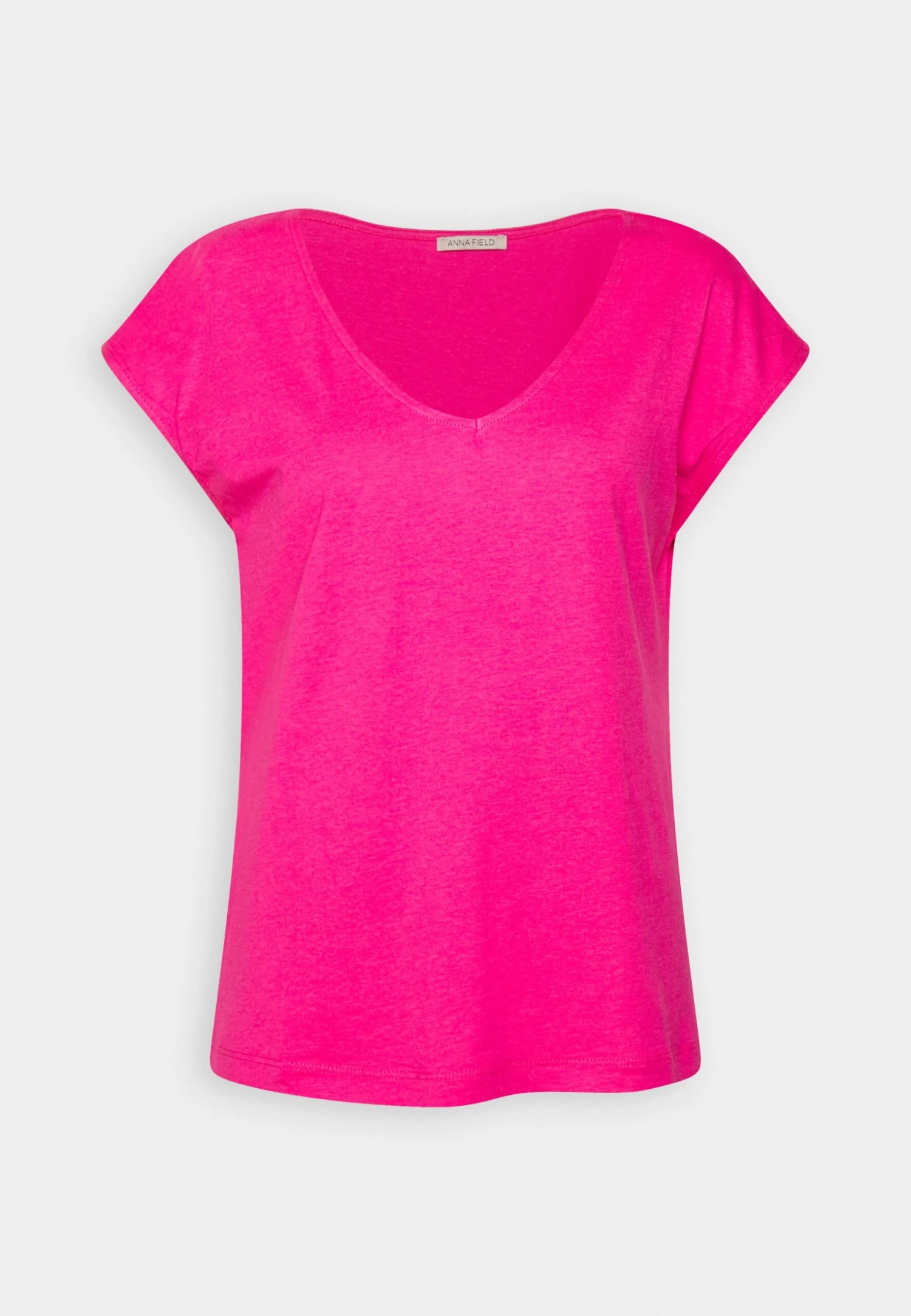 Anna Field T-shirt Basic - Pink - obrazek 4