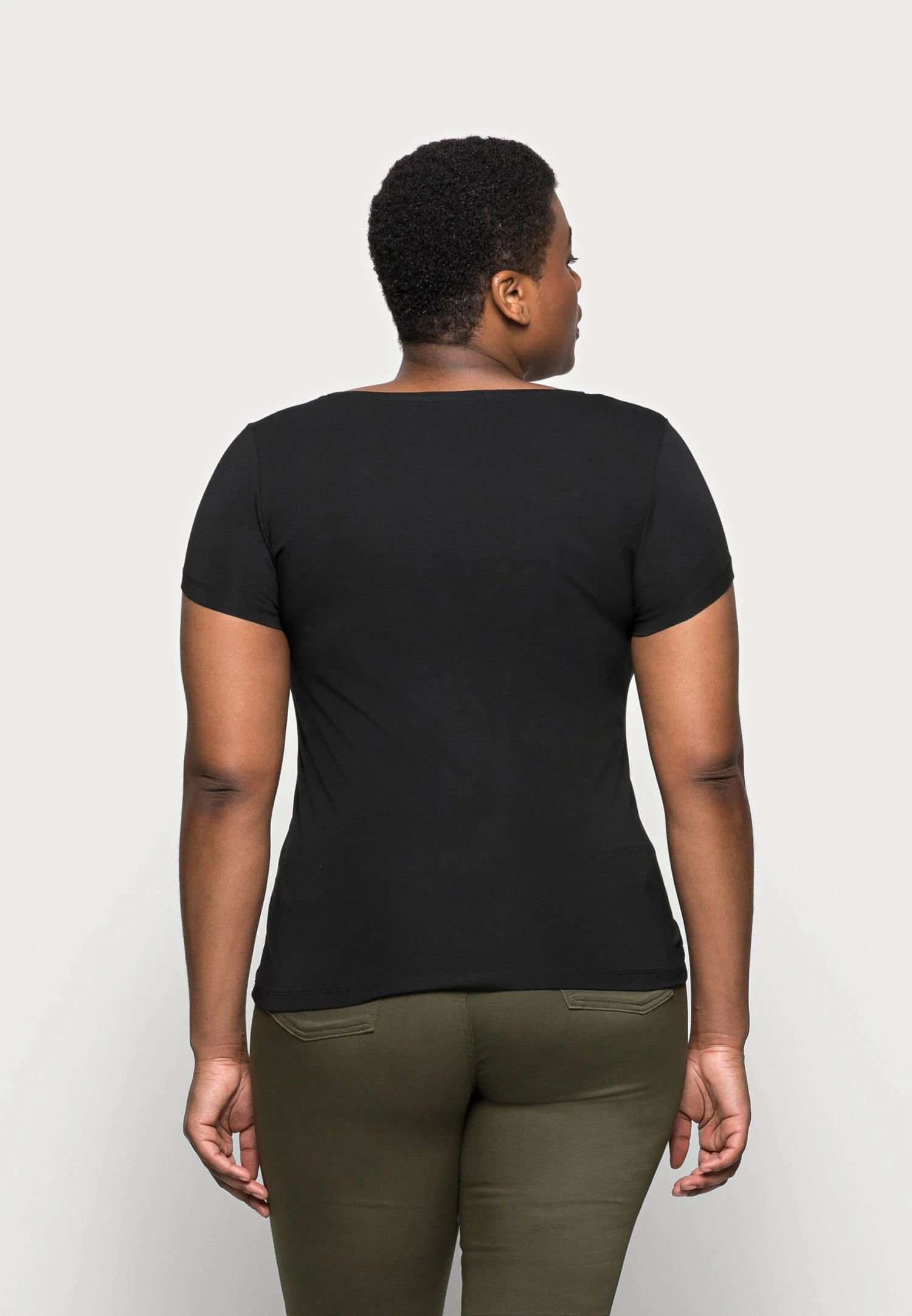 3er PACK - T-shirt Basic - Blue/green/black - obrazek 4