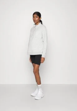 2 PACK - Legginsy - Black/ Mottled Dark Grey