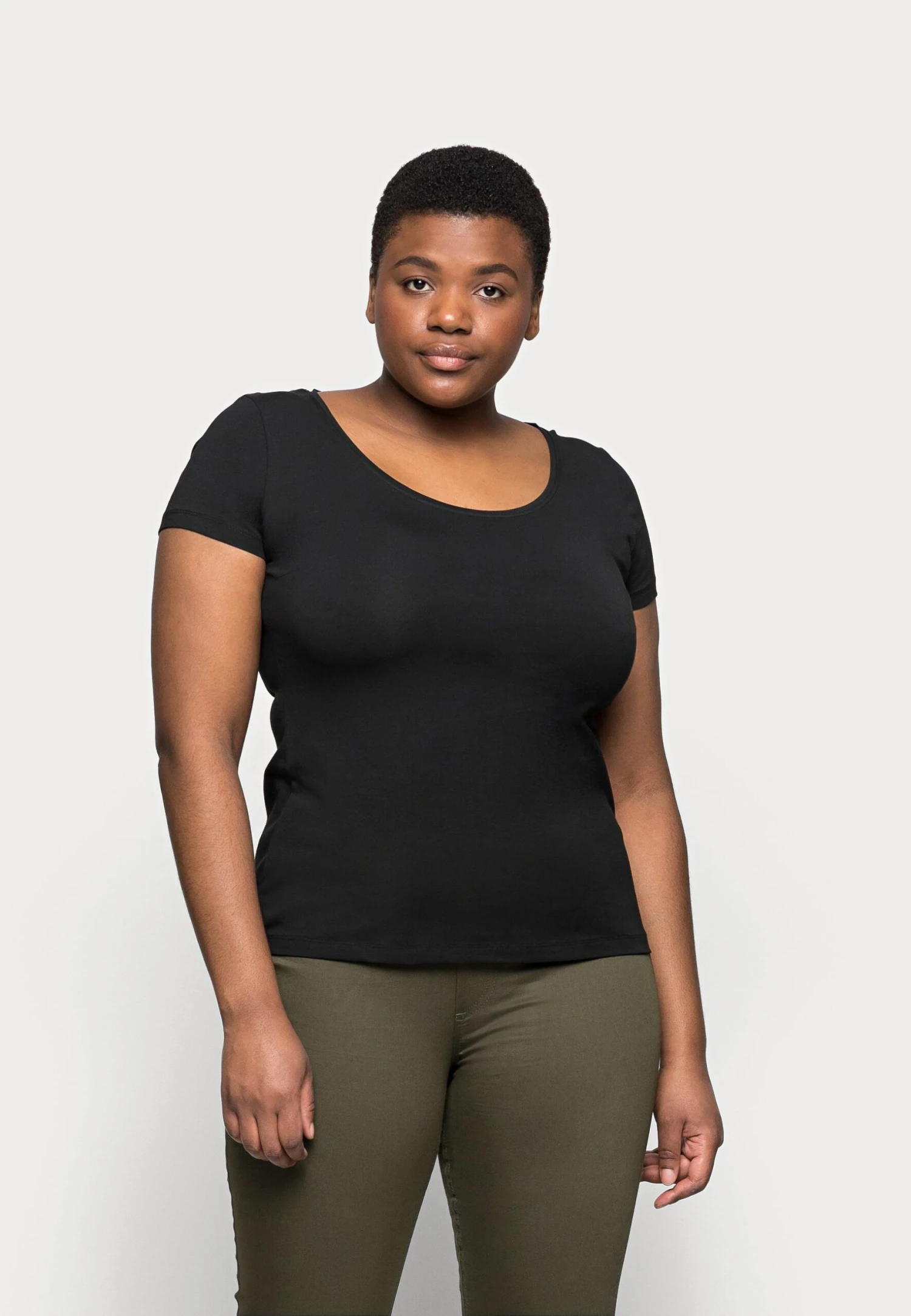 3er PACK - T-shirt Basic - Blue/green/black - obrazek 3