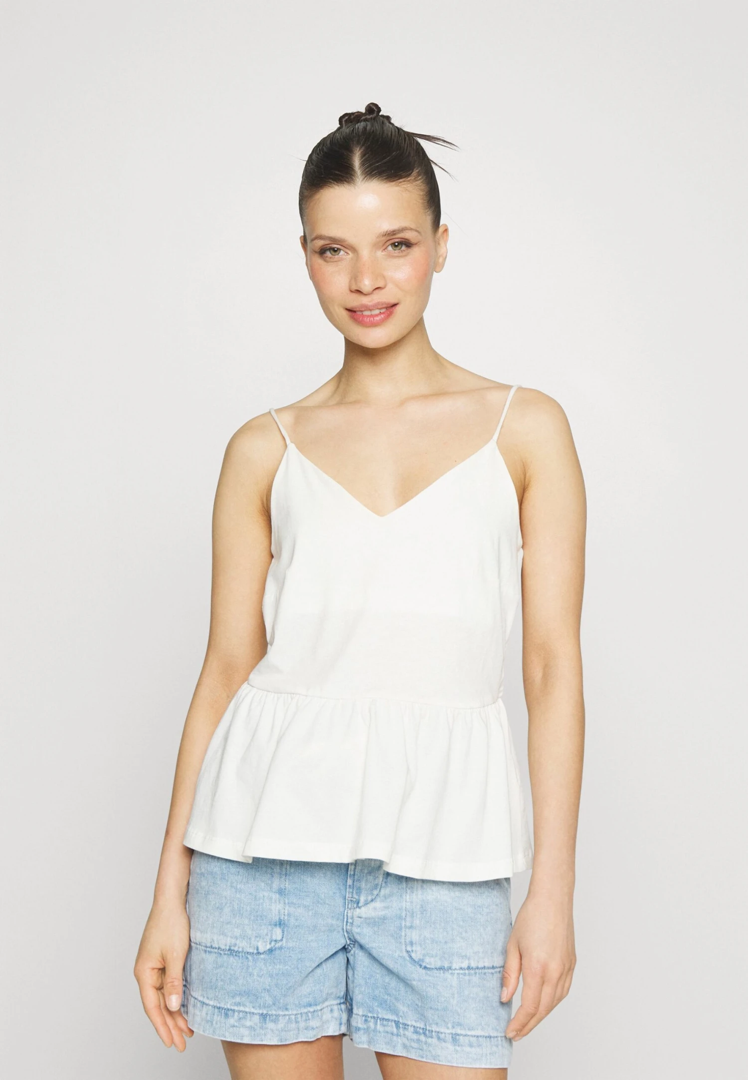 PETITE 2PACK - Bluzka - Black/ White - obrazek 2