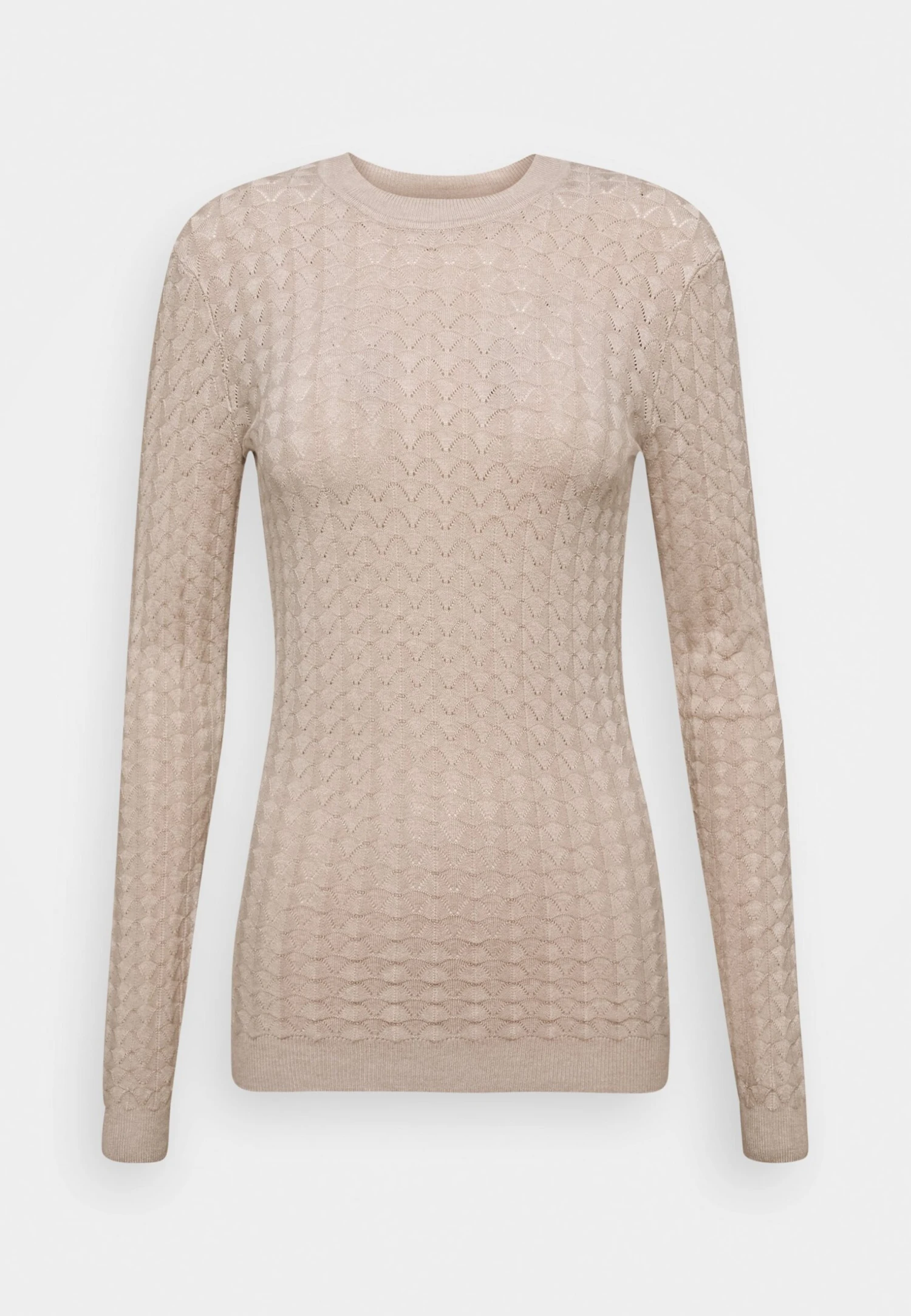 Anna Field Sweter - Light Tan Melange - obrazek 4