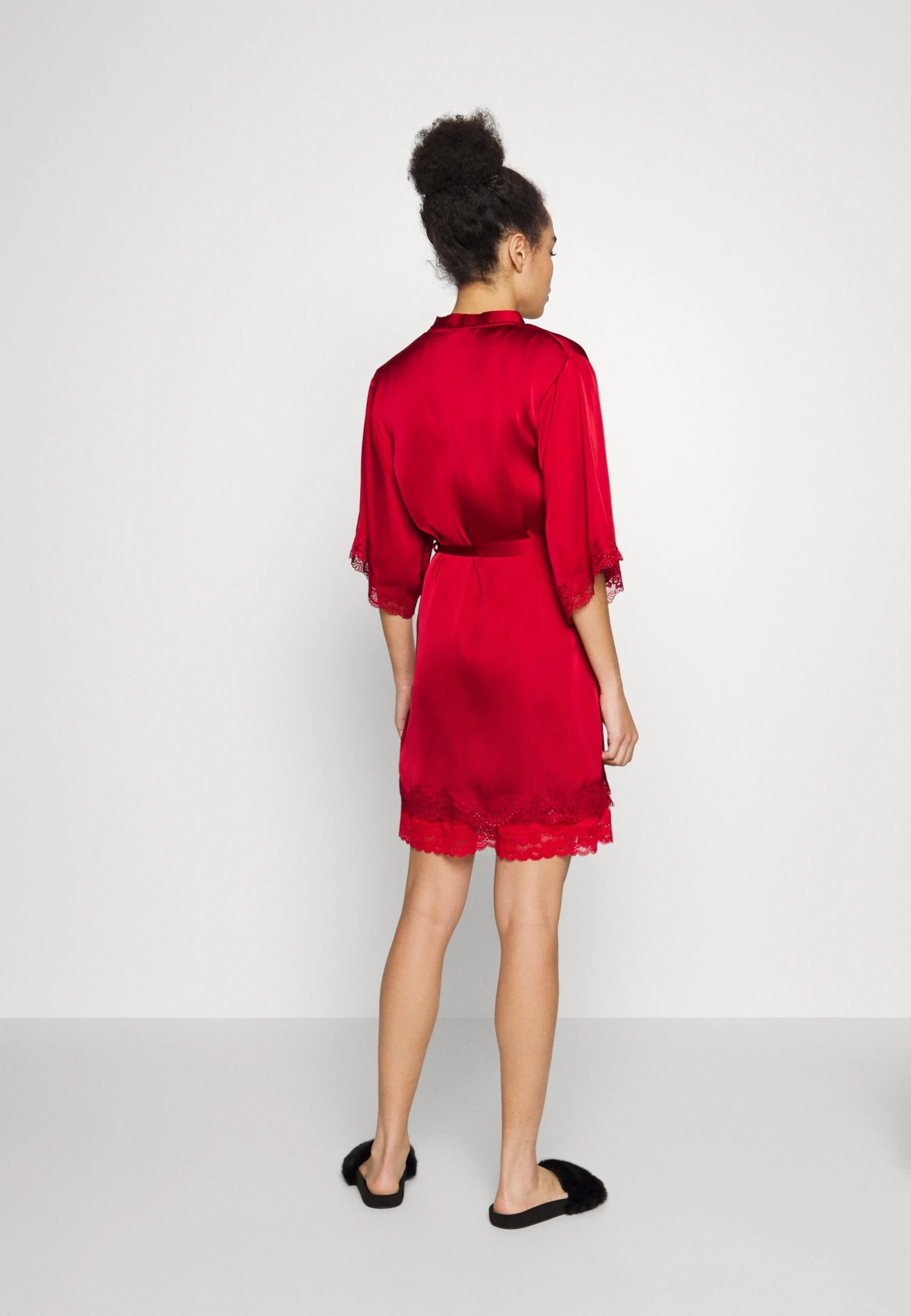 Anna Field Szlafrok - Red - obrazek 3