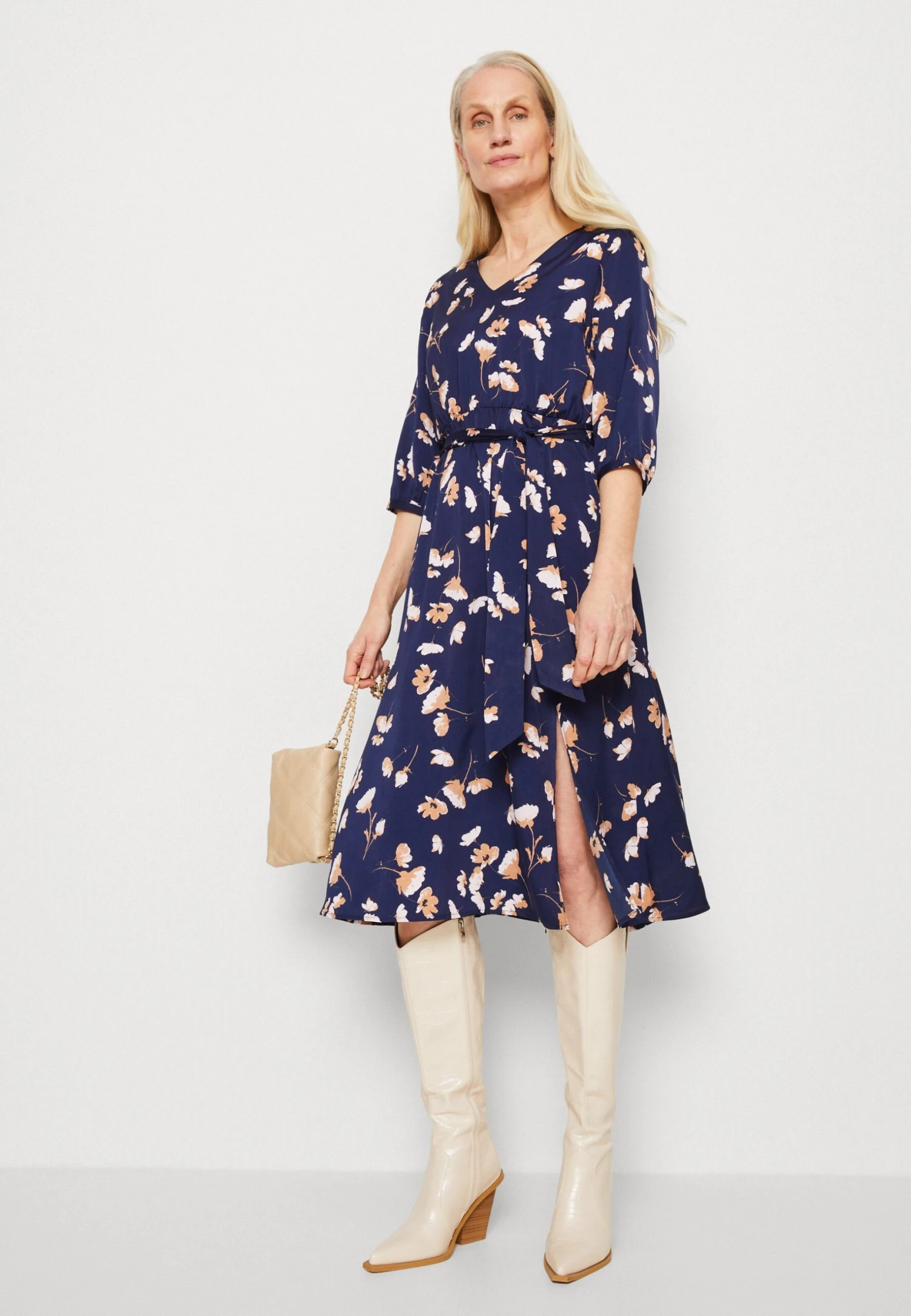 Anna Field Sukienka Koktajlowa - Multi-coloured - obrazek 4