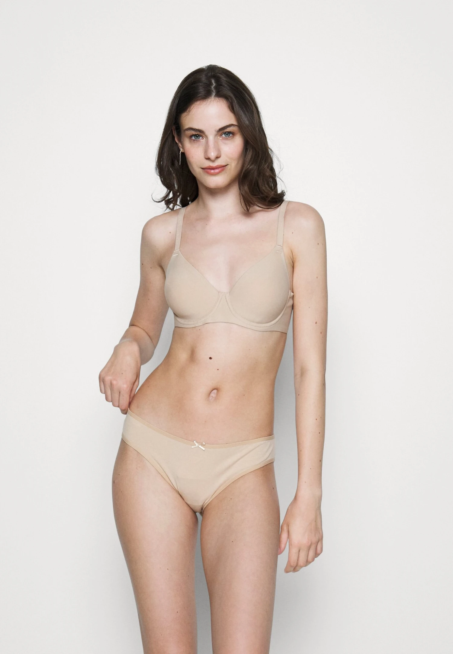 Anna Field 5 PACK - Figi - Black/white/nude