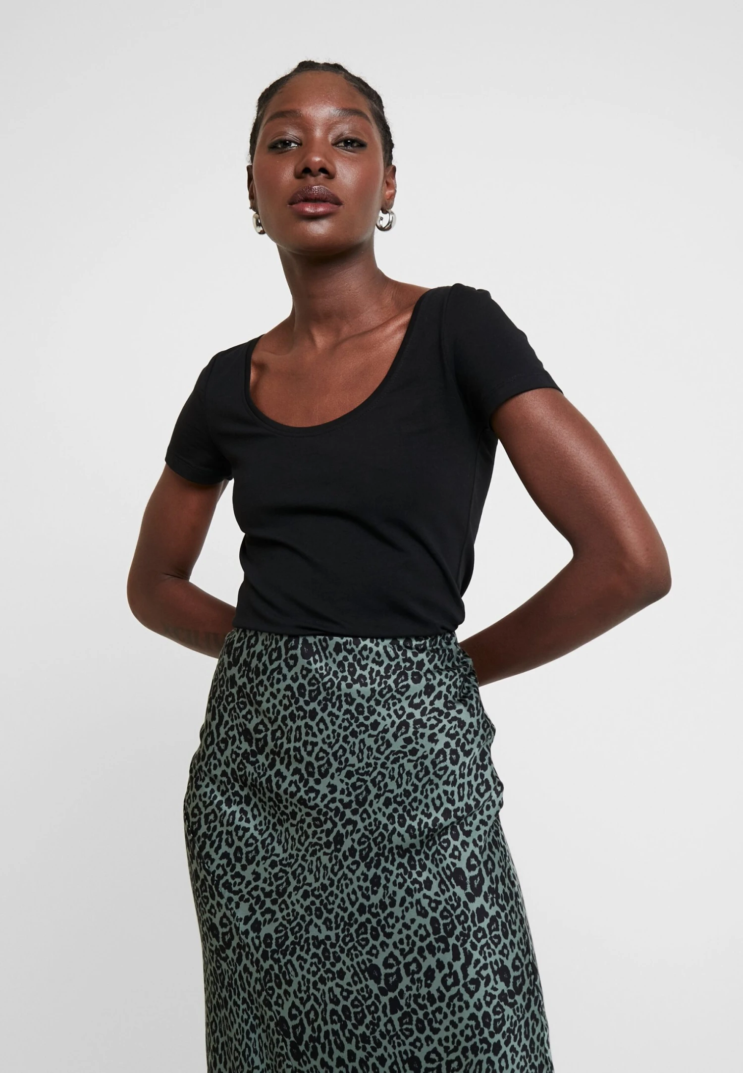 Anna Field 2 PACK - T-shirt Basic - Black - obrazek 3