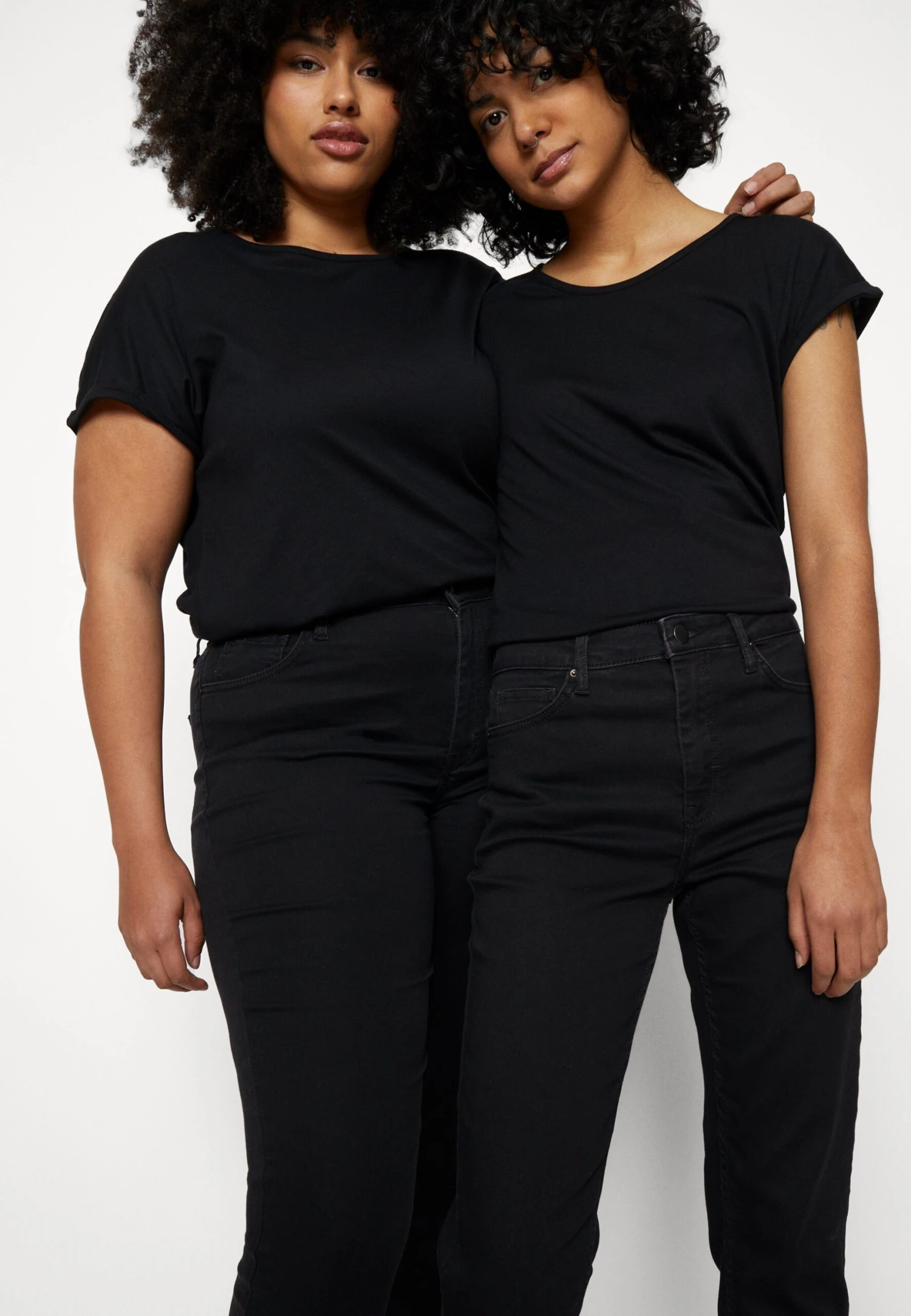 Anna Field 3 PACK - T-shirt Z Nadrukiem - Light Blue/white/black - obrazek 8