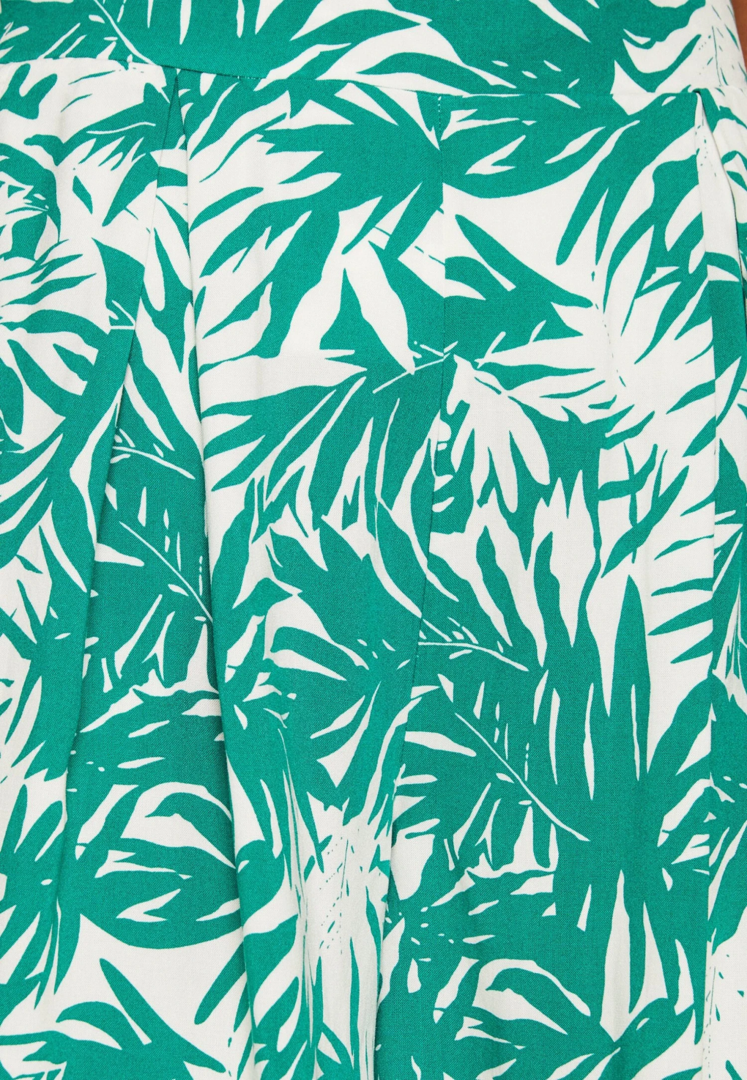 Anna Field Szorty - Green/off White - obrazek 5